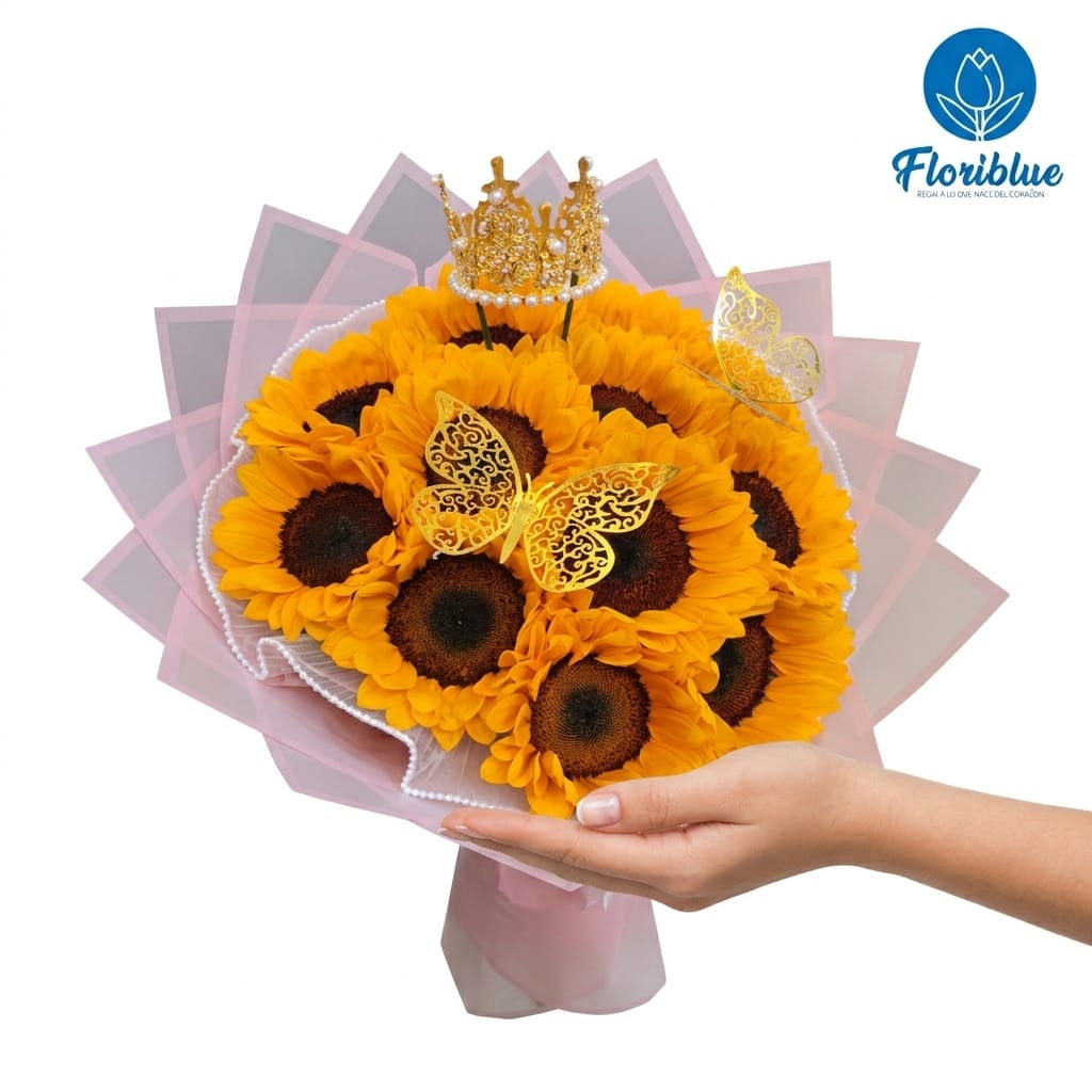 WhatsApp Image 2026-04-19 at 2.34.50 AM Buchon de 12 Girasoles - Imagen 1